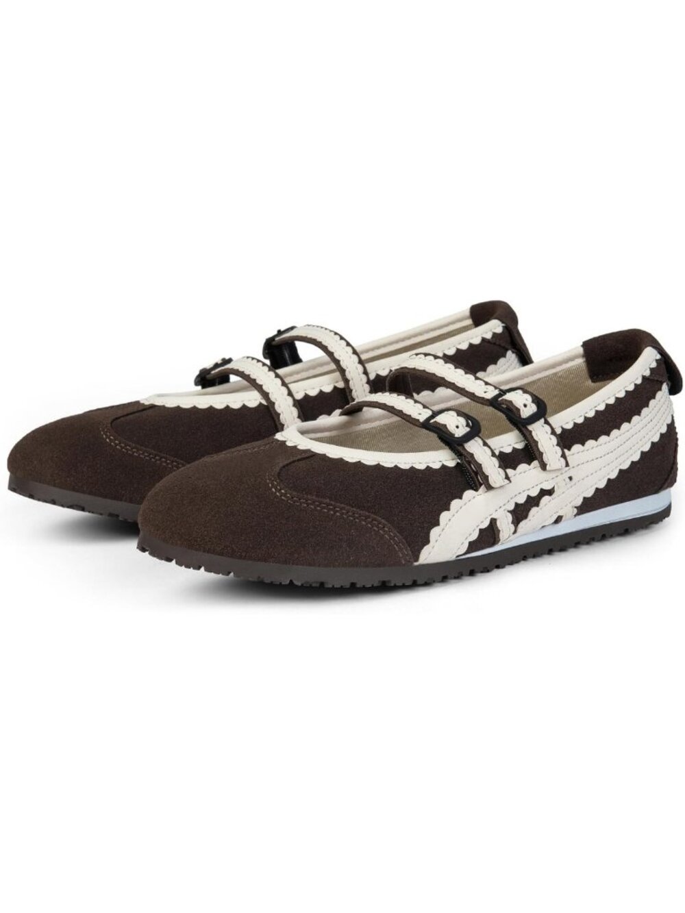 Comfortable Ballet Sneakers for Women | Mary Jane Flats with Elastic Straps